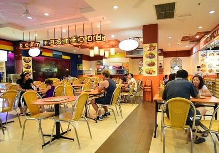 food court